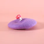 Mushroom Purple Beret