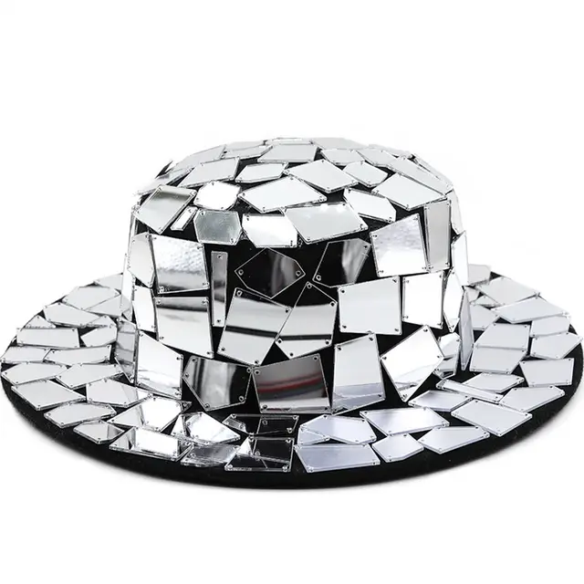 Golden Lens Patch British Jazz Top Hat 02 Silver - Shop at LoveMi