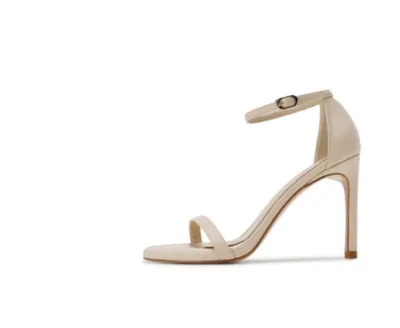 Women's Stiletto Heel Sandals With Buckle Strap Face 40 12Centimeters - Shop at LoveMi