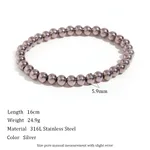 Silver 6Mm