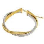 12Mm Gold Mixed Color Collar