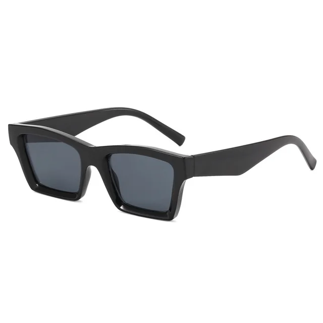 Fashion Simple Sunglasses European And American Black Frame Gray Piece - Shop at LoveMi