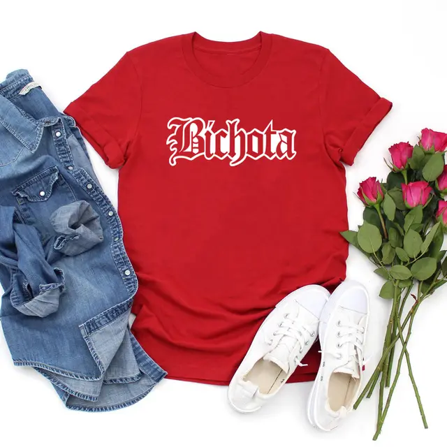 La Bichota Karol G T shirt Manana Sera Bonito T Shirt Red - Shop at LoveMi