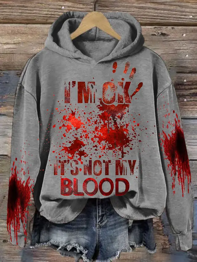 Women's Loose Sweater 3D Letters Printed Hoodie Yxl230919006 - Shop at LoveMi