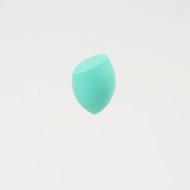 Mini Beauty Egg Small Makeup tools Mini Jade Green Slant Cut - Shop at LoveMi