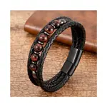 Red Tiger Eye Leather