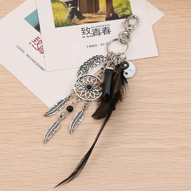 European And American Dreamcatcher Gossip Car Key Ring Style 3 - Shop at LoveMi