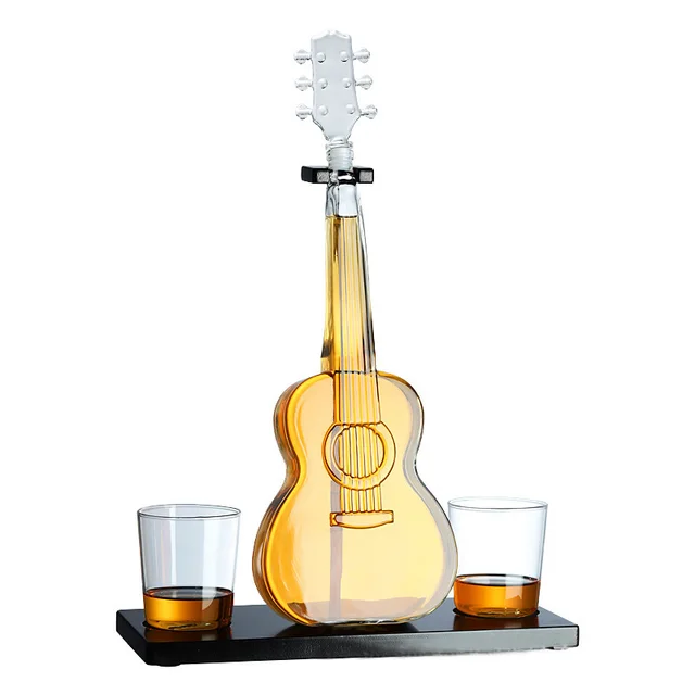 Creative Guitar Decanter Set With High Borosilicate Glass Suit - Shop at LoveMi