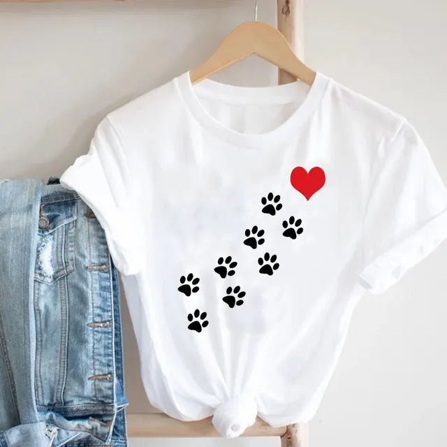 Summer New Trend Cartoon Printed T shirt 6 Style - Shop at LoveMi