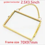 Golden Horizontal 2.5X3.5