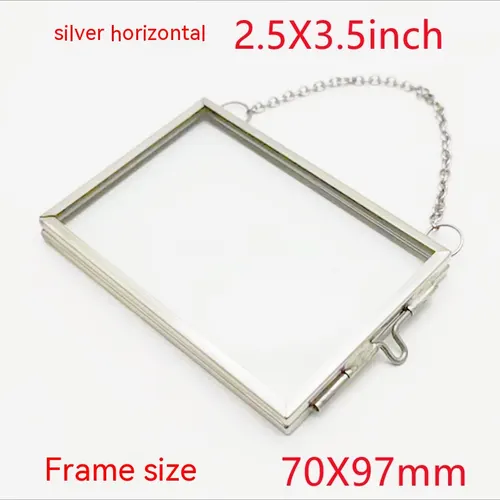 Silver Horizontal 2.5X3.5