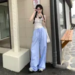 Striped Blue Lengthened