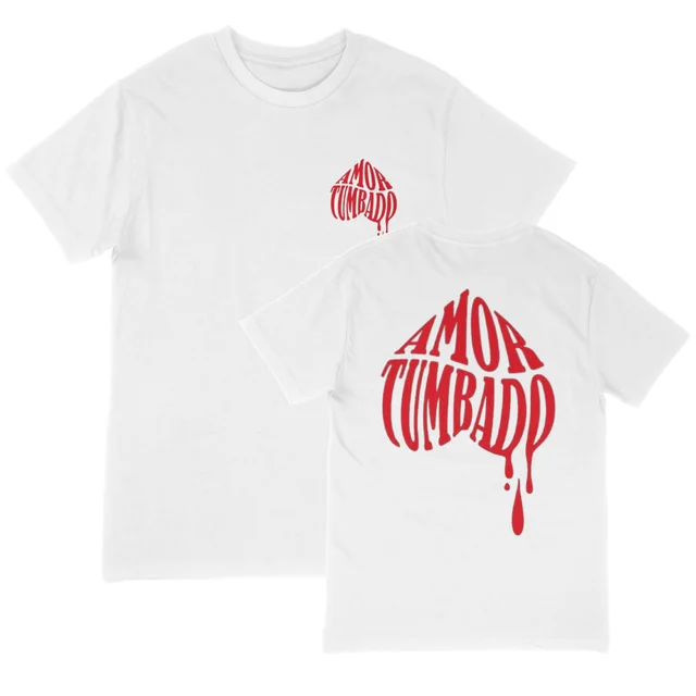 Cotton T shirt Round Neck Short Sleeve Printing White - Shop at LoveMi
