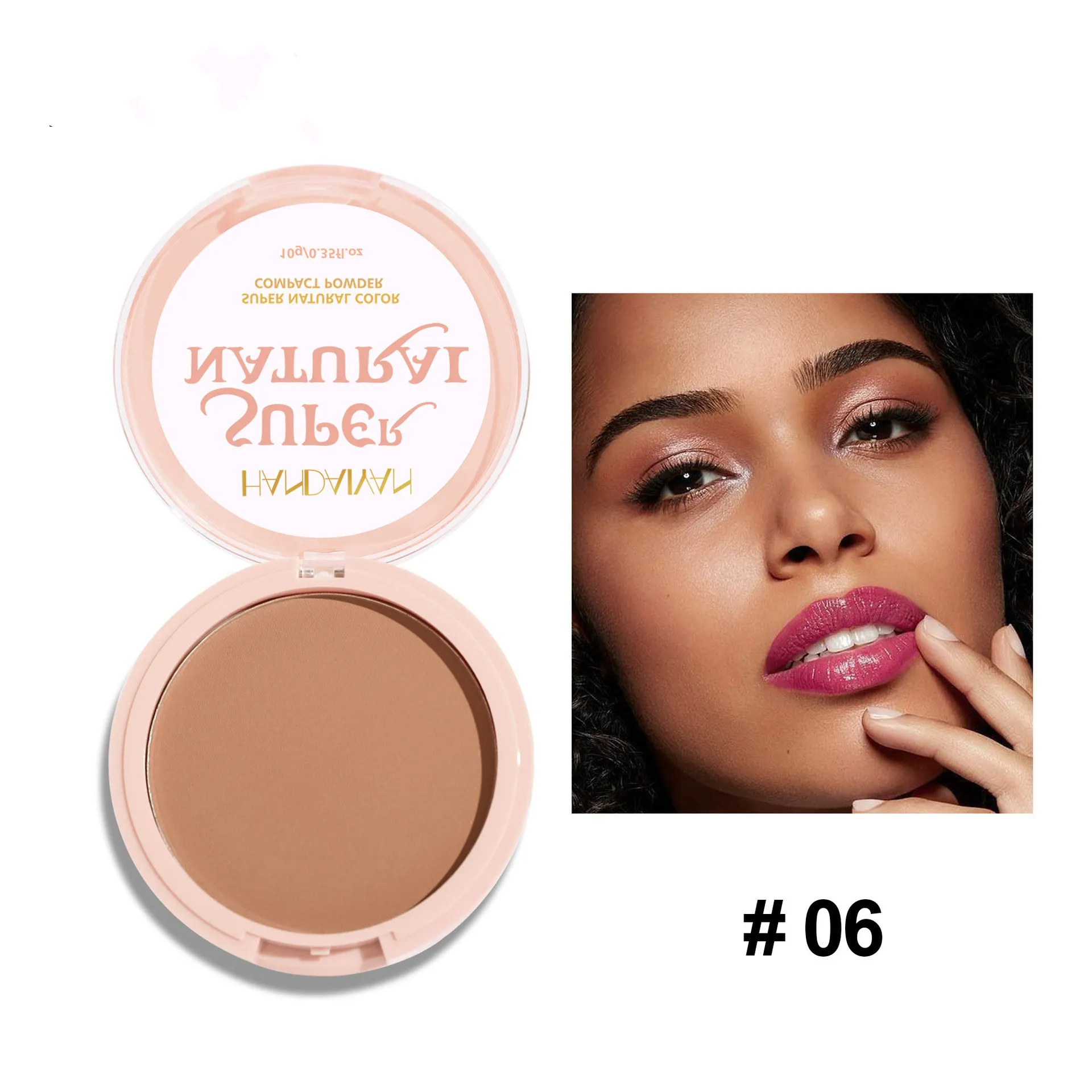 Matte Finish Powder Finishing Powder Long Lasting Smear-proof Makeup Waterproof - 6 Color - View 1