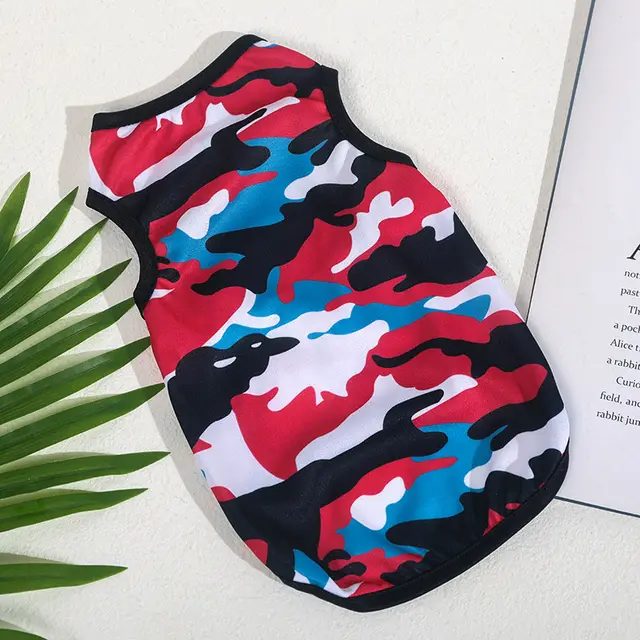 New Camouflage Vest Dog Clothes Camouflage Vest 04 - Shop at LoveMi
