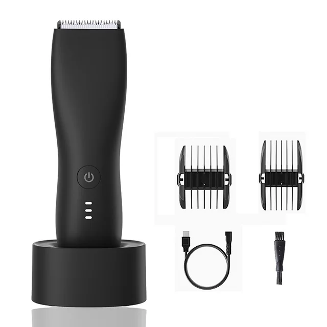 Men's Body Multifunctional Shaver Private Hair Shaver Black Ribbon Base - Shop at LoveMi