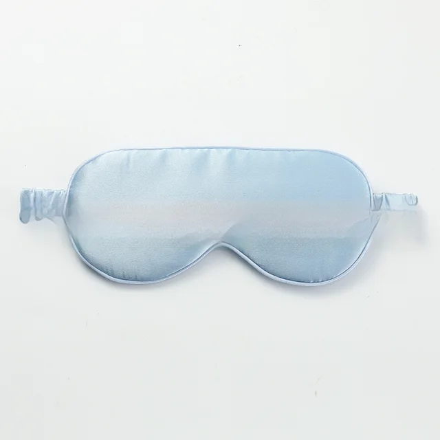 Mulberry Silk Sleep Eye Mask, Gray Blue - Shop at LoveMi