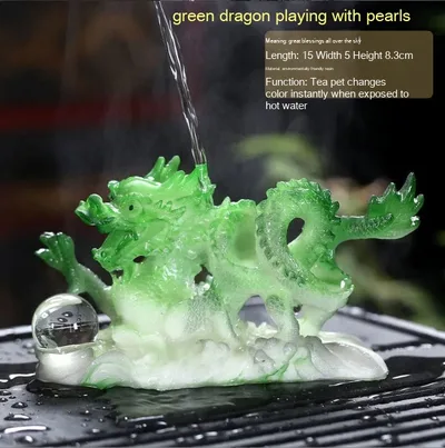 Color Changing Tea Pet Ornaments Green - Shop at LoveMi