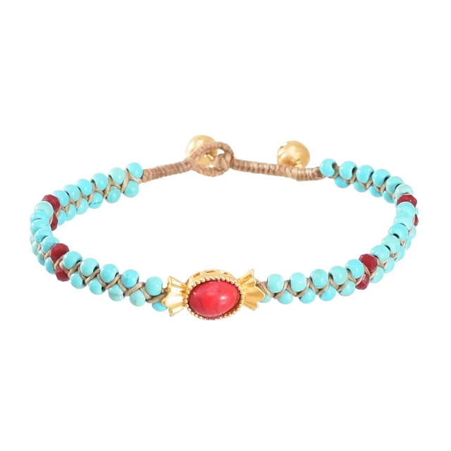 Bohemian Ethnic Style Hand woven Bell Bracelet - Shop at LoveMi