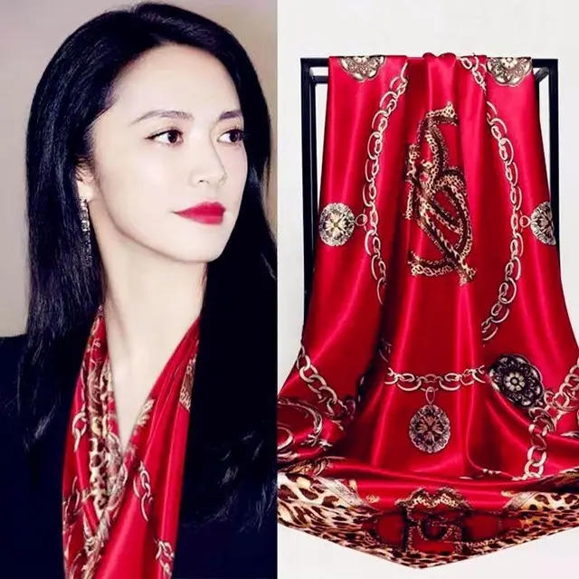Spring And Autumn All match Scarf Chain Red - Shop at LoveMi