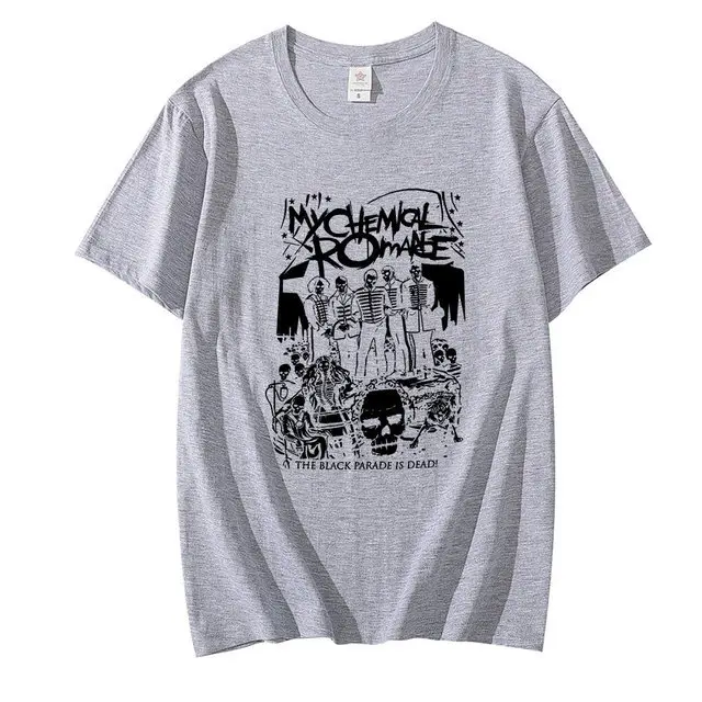 Punk Harajuku Dark Loose Vintage Top Couple T shirt Short Sleeve 4Color - Shop at LoveMi