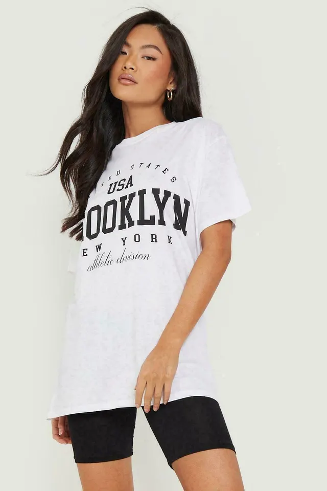 Summer Women's Simple Casual Round Neck Short Sleeves Printed T shirt Lbw080200072 - Shop at LoveMi