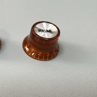 LP Electric Guitar Aluminum Knob Amber Volume - Shop at LoveMi
