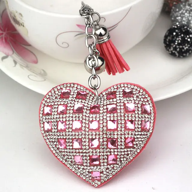 European And American Style Personalized Gift Keychain Pendant Pink - Shop at LoveMi