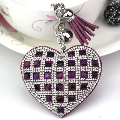 European And American Style Personalized Gift Keychain Pendant Purple - Shop at LoveMi