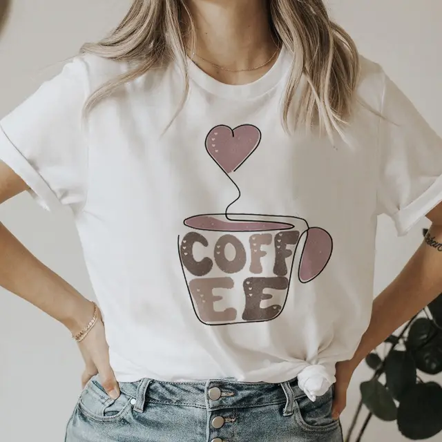 Sweet Cute Letters T shirt Loose Round Neck 3 Style - Shop at LoveMi