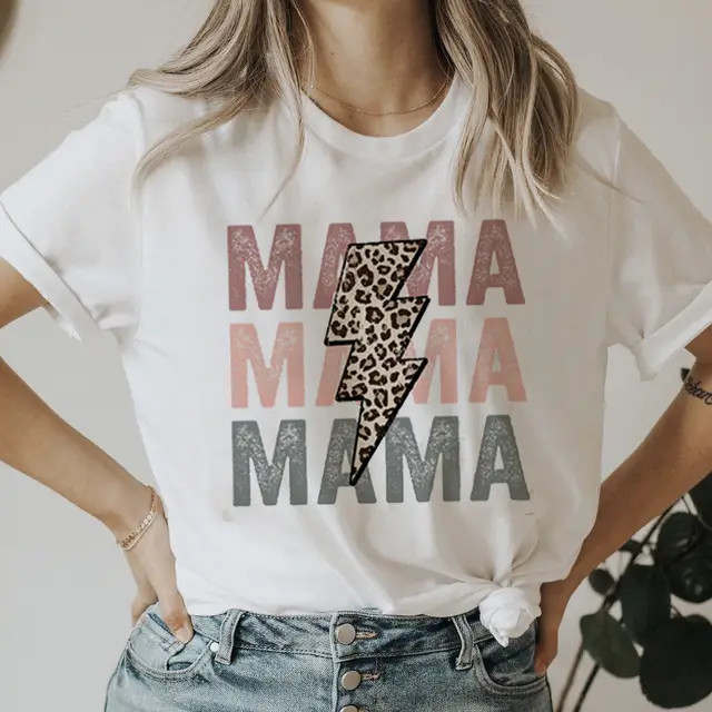 Sweet Cute Letters T shirt Loose Round Neck 4 Style - Shop at LoveMi