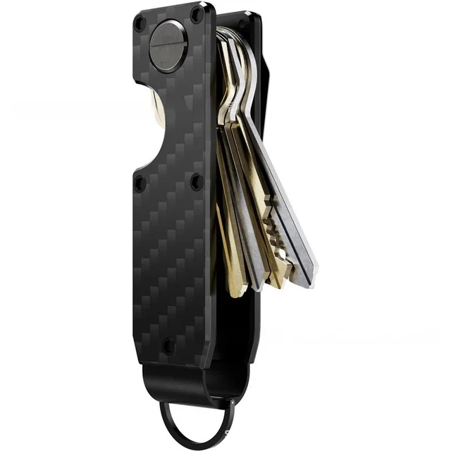 New Metal Storage Keychain Carbon Fiber - Shop at LoveMi