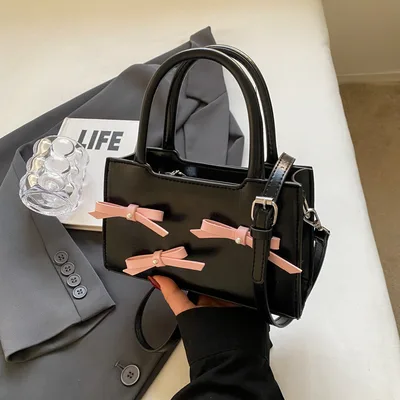 High Grade Handbags Women's Simple Black - Shop at LoveMi