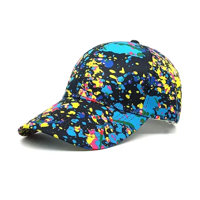 Spring And Summer Printing Sun proof Trendy Hip Hop Painted Peaked Cap Style 02 - Shop at LoveMi