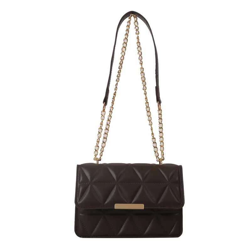 Women's Fashion Casual Retro Simple Messenger Bag Coffee - Shop at LoveMi