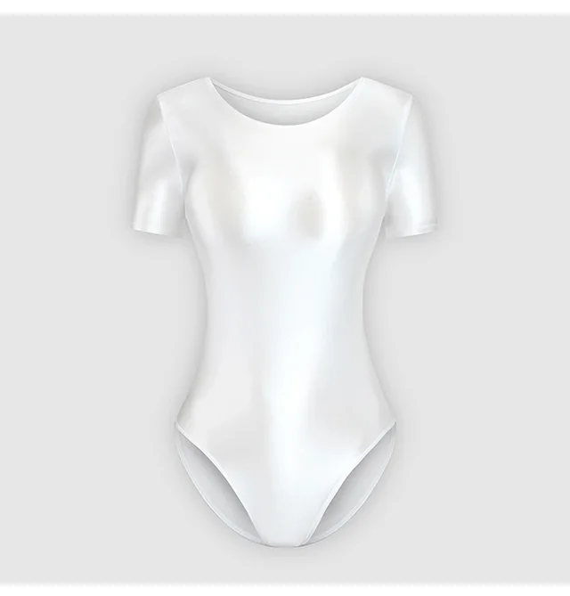 Gymnastics Suit Tights Yoga Suit One piece Tights White - Shop at LoveMi