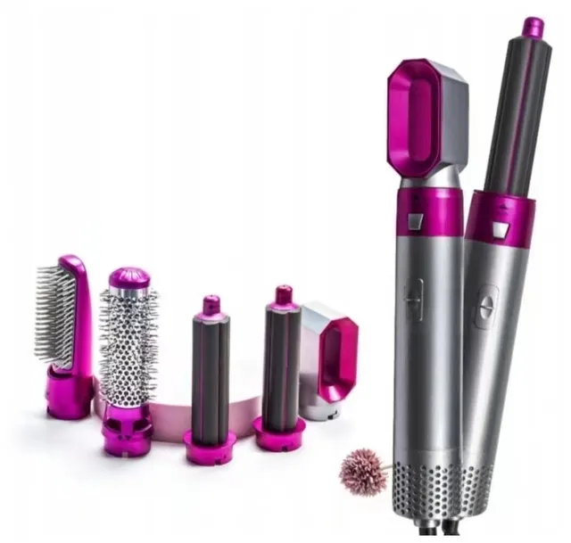 Five in one Hair Curler Greyish Purple - Shop at LoveMi