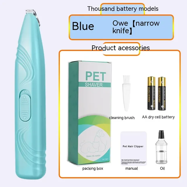 Electric Dogs And Cats Sole Wool Remover Plastic Blue - Shop at LoveMi