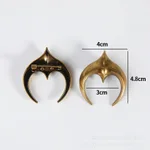 5 Golden Arc Cross Star