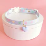 Blue Loving Heart Collar