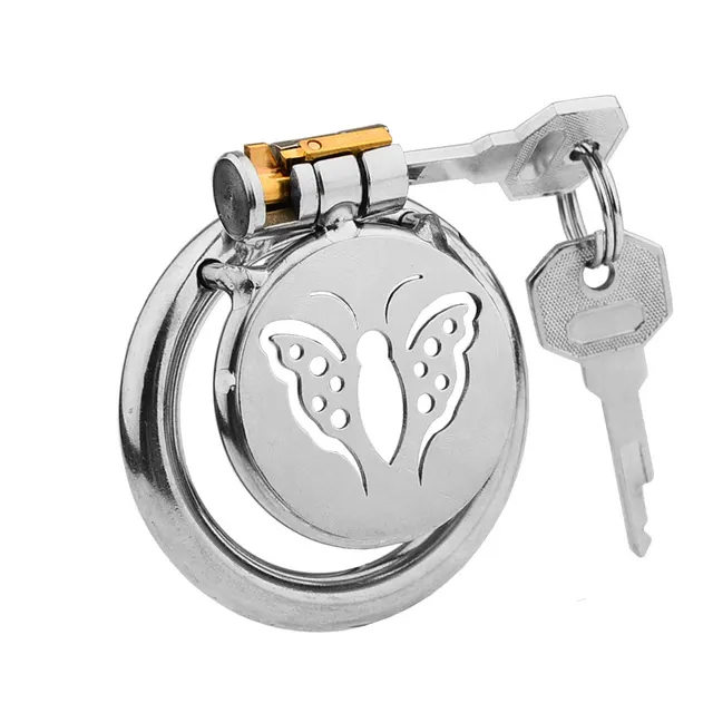 Stainless Steel Cage Bird Cage Butterfly Lock Butterfly Style 40Mm - Shop at LoveMi