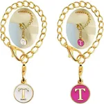 Cup Round Chain With Letters T