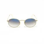 Gold Frame Gradient Blue