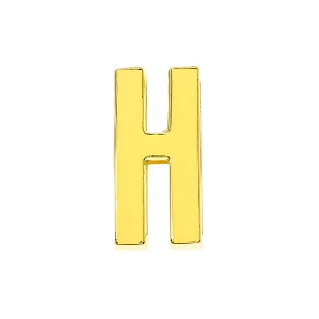18mm 26 English Letters Accessories With Beads H - Shop at LoveMi