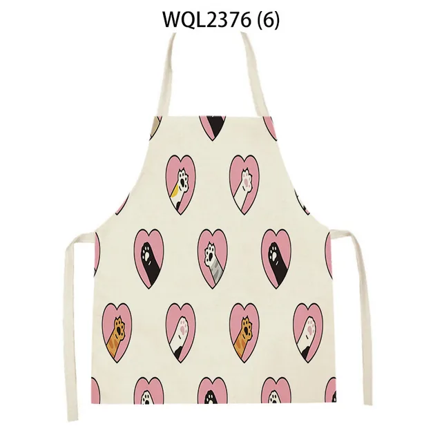 Cartoon Apron Kitchen Printing Sleeveless Blouse Wql2376 6 - Shop at LoveMi