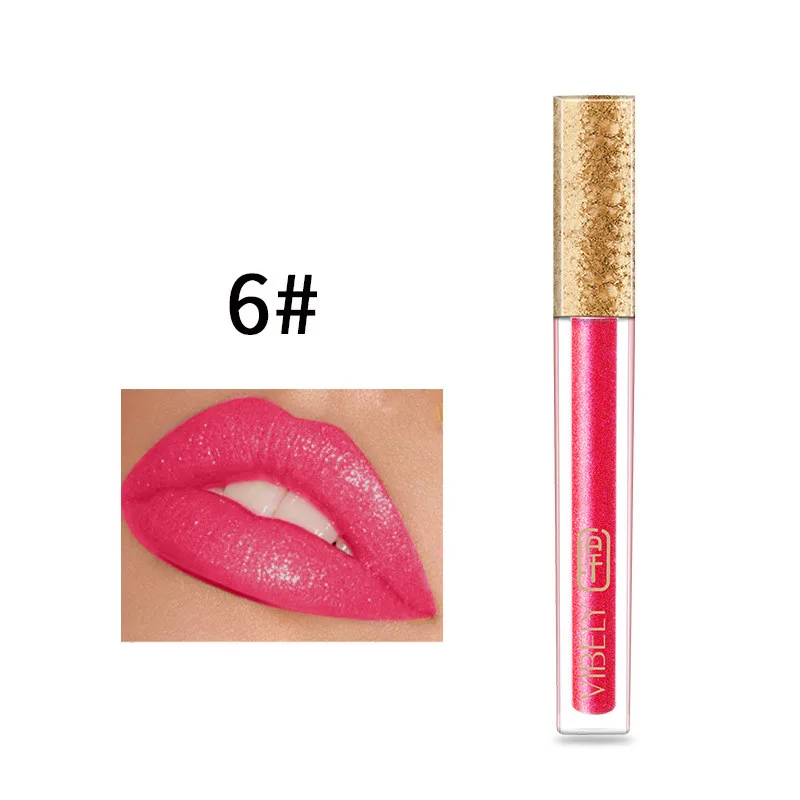 15 Colours Smear-proof Makeup No Stain On Cup Matte Lip Gloss - 06 Style