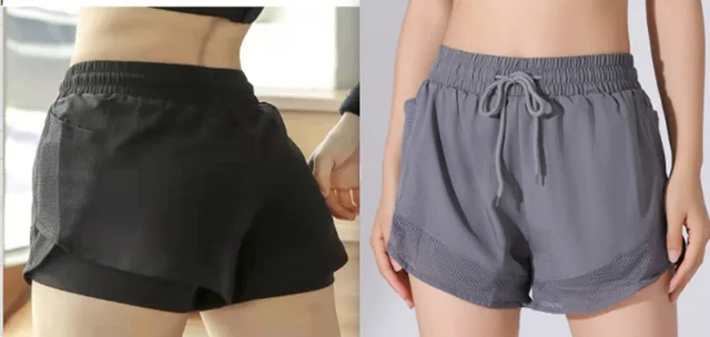 Fake Two piece Quick drying Loose Running Shorts Women's Anti exposure Set5 - Shop at LoveMi