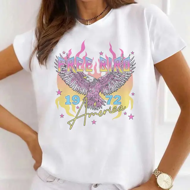 European And American Digital Printed Round Neck Sports T shirt 104508 Models - Shop at LoveMi