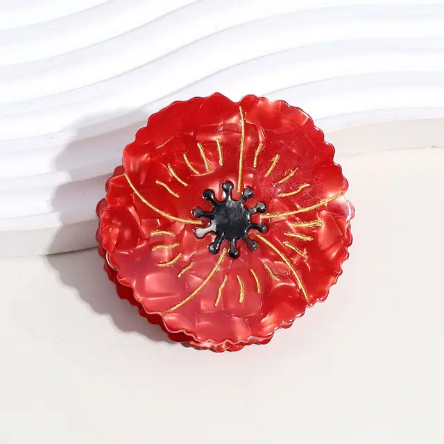 Fashion Lip Acetate Grip Lines Flowers - Shop at LoveMi