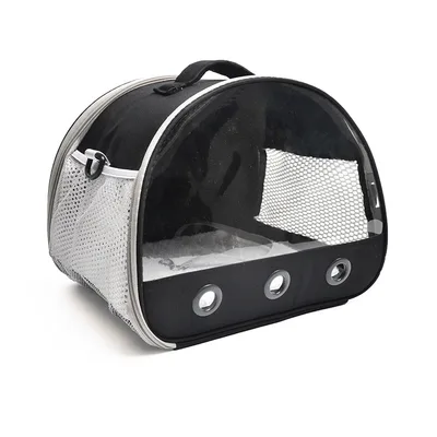 Pet Portable Shoulder Messenger Bag Black - Shop at LoveMi